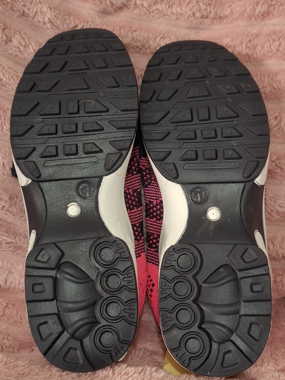 ME Makeover Essentials Women's Pink and Navy Athletic Sneakers - Picture 5 of 8